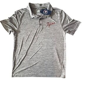 Detroit‎ Tigers Shirt Mens Medium MLB Authentic Baseball Polo/Golf New W/Tags